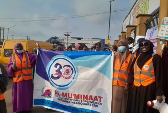 Al-muminaat @ 30: Women group takes sanitation exercise to major markets
