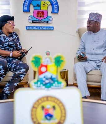 Community Security: Ayobo Ipaja LCDA chairman hosts new DPO