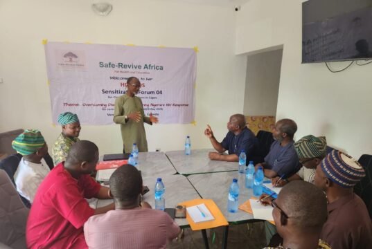 Safe-Revive Africa advocates acceptance for People Living with HIV