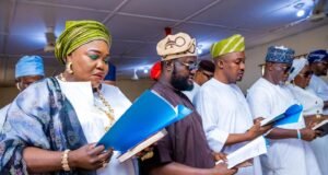 Agbaje swears in new cabinet members, urges focus on service delivery