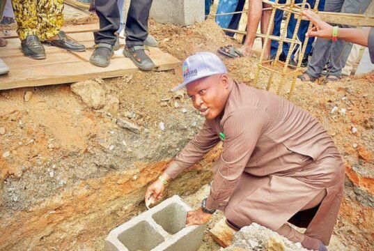 Alimosho LG: Chairman lays foundation for new legislative building