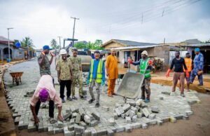 Agbaje Begins Unity Street Road Stone-Laying