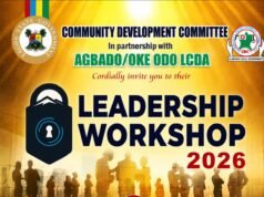 CDC Agbado/Oke-Odo to hold leadership workshop on community security
