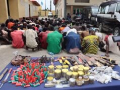 Police Arrest 147 Suspects, Recover Ammunition, Drugs at Super Ile Epo, other areas