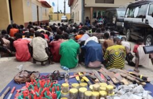 Police Arrest 147 Suspects, Recover Ammunition, Drugs at Super Ile Epo, other areas